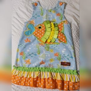 Millie Jay Girls Sensory Dress Size 6 Excellent Condition